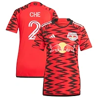 Justin Che Women's adidas  Red New York Red Bulls 2024 Legacy Replica Custom Jersey