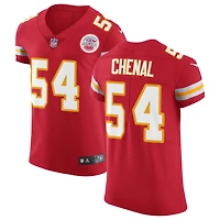 Leo Chenal Men's Nike Red Kansas City Chiefs Vapor Untouchable Custom Elite Jersey