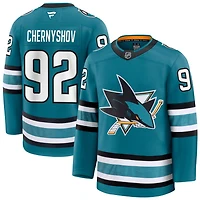 Igor Chernyshov Men's Fanatics Teal San Jose Sharks Home Premium Custom Jersey