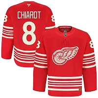 Ben Chiarot Men's Fanatics Red Detroit Red Wings Anniversary Authentic Pro Custom Jersey
