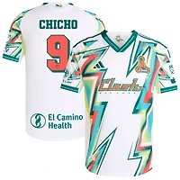 Cristian Arango Chicho Men's adidas White San Jose Earthquakes 2025 Third Authentic Custom Jersey