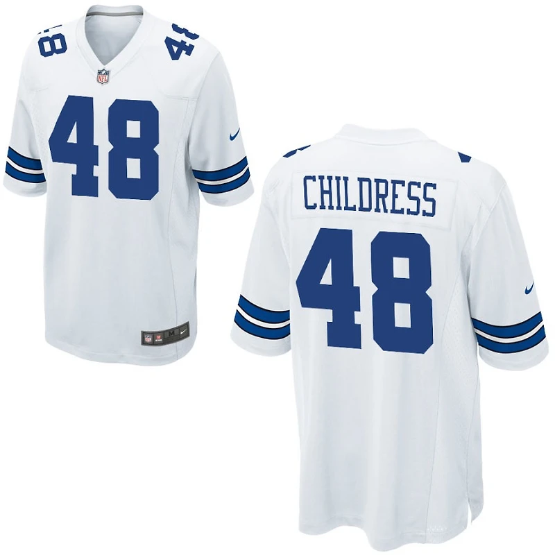 Zion Childress Nike Dallas Cowboys Custom Youth Game Jersey