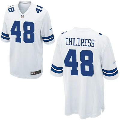 Zion Childress Nike Dallas Cowboys Custom Youth Game Jersey