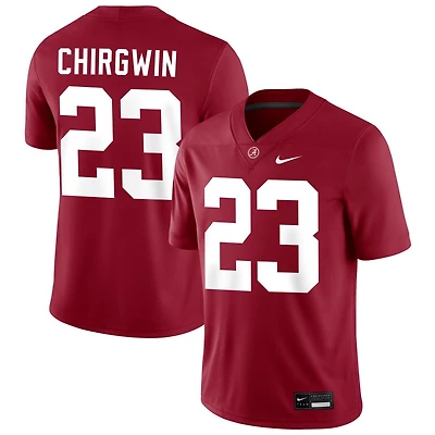 MJ Chirgwin Men's Nike Crimson Alabama Crimson Tide NIL Pick-A-Player Football Replica Jersey
