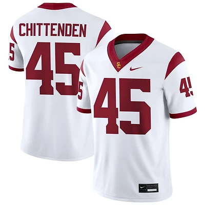Caden Chittenden Men's Nike Cardinal USC Trojans NIL Pick-A-Player Game Jersey