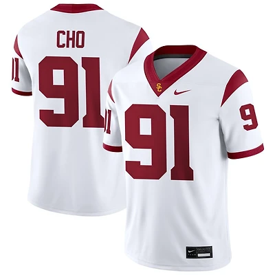 Brendan Cho Men's Nike Cardinal USC Trojans NIL Pick-A-Player Game Jersey