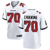 Benjamin Chukwuma Men's Nike White Tampa Bay Buccaneers  White Custom Game Jersey