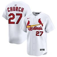Nathan Church Men's Nike White St. Louis Cardinals Home Limited Custom Jersey