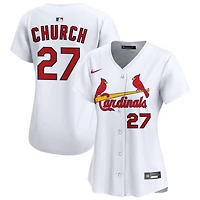Nathan Church Women's Nike  White St. Louis Cardinals Home Limited Custom Jersey