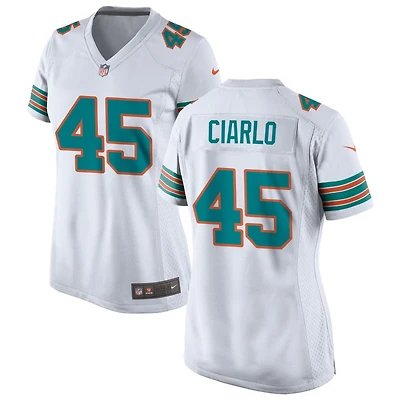 Jimmy Ciarlo Women's Nike  White Miami Dolphins Alternate Custom Game Jersey
