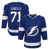 Anthony Cirelli Youth Blue Tampa Bay Lightning Home Custom Premier Jersey