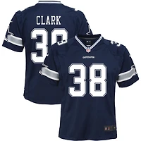 Alijah Clark Youth Nike Navy Dallas Cowboys Custom Game Jersey