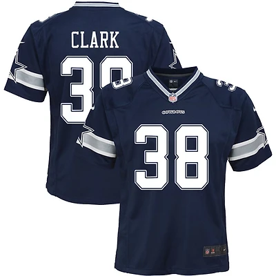 Alijah Clark Youth Nike Navy Dallas Cowboys Custom Game Jersey