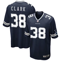 Alijah Clark Men's Nike Navy Dallas Cowboys Custom Game Jersey