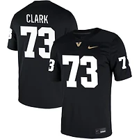 Charlie Clark Men's Nike Black Vanderbilt Commodores NIL Pick-A-Player Game Jersey
