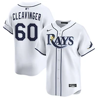Garrett Cleavinger Youth Nike White Tampa Bay Rays Home Limited Custom Jersey