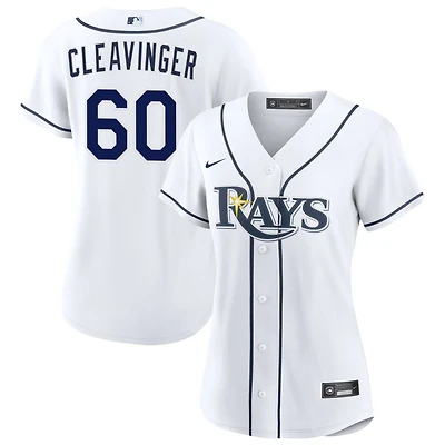 Garrett Cleavinger Women's Nike  White Tampa Bay Rays Home Custom Replica 2.0 Jersey