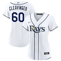 Garrett Cleavinger Women's Nike  White Tampa Bay Rays Home Custom Replica 2.0 Jersey