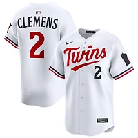 Kody Clemens Men's Nike White Minnesota Twins Home Limited Custom Jersey