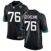 Ezra Cleveland Men's Nike Black Jacksonville Jaguars Custom Game Jersey