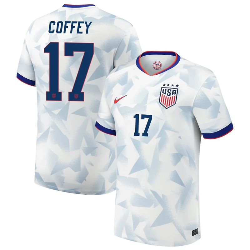 Sam Coffey Men's Nike White USWNT 2025 Home Pick-A-Player Replica Jersey