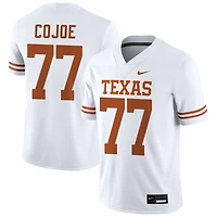 Andre Cojoe Men's Nike White Texas Longhorns NIL Pick-A-Player Game Jersey