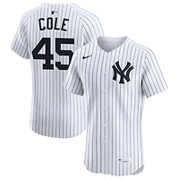 Gerrit Cole Men's Nike White New York Yankees Home Elite Custom Jersey
