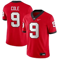 Christopher Cole Men's Nike Red Georgia Bulldogs NIL Pick-A-Player Game Jersey