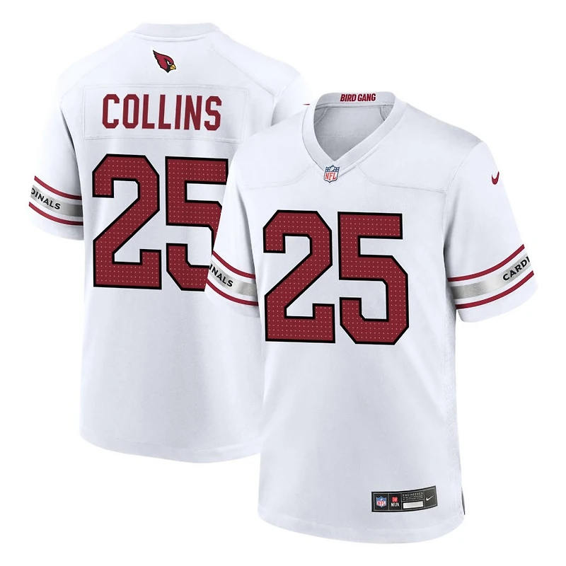 Zaven Collins Men's Nike White Arizona Cardinals Custom Game Jersey