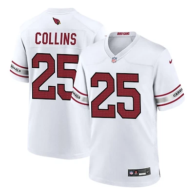 Zaven Collins Men's Nike White Arizona Cardinals Custom Game Jersey