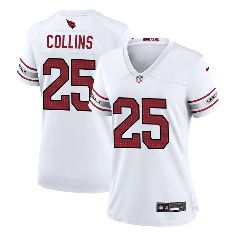 Zaven Collins Women's Nike White Arizona Cardinals Custom Game Jersey