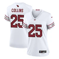 Zaven Collins Women's Nike White Arizona Cardinals Custom Game Jersey