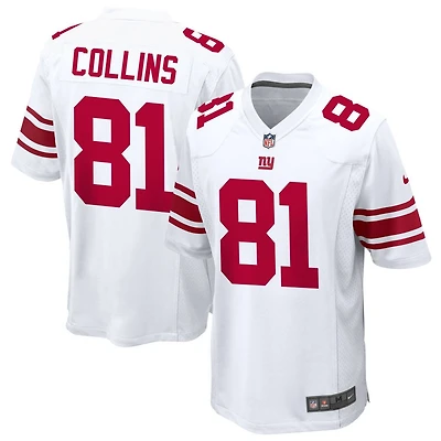 Beaux Collins Men's Nike White New York Giants Custom Game Jersey