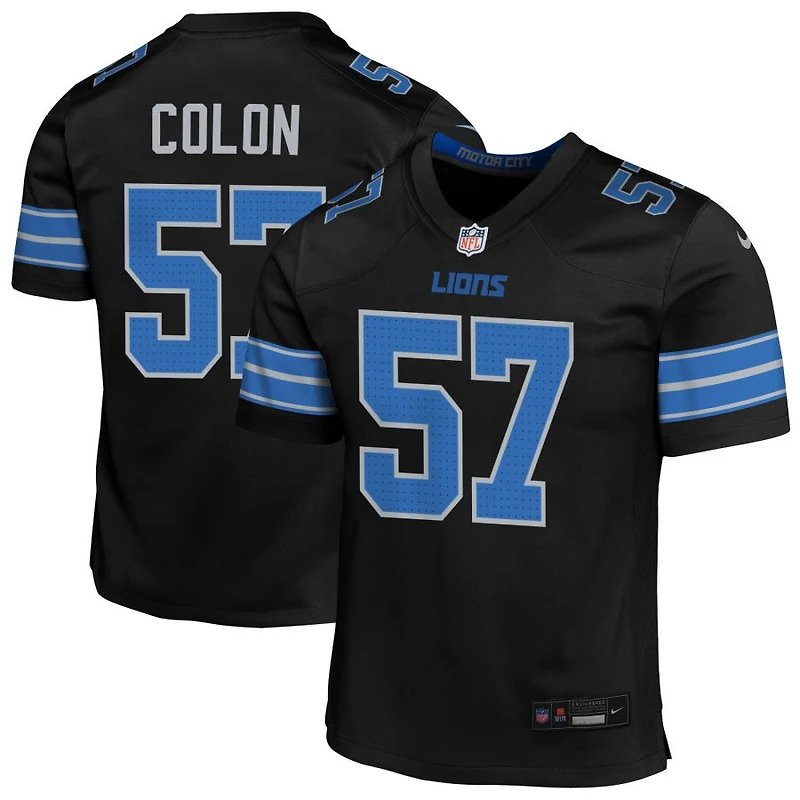Trystan Colon Youth Nike Detroit Lions Alternate Custom Game Jersey