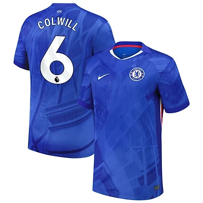 Levi Colwill Men's Nike  Blue Chelsea 2025/26 Home Replica Custom Jersey