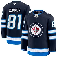 Kyle Connor Men's Fanatics Navy Winnipeg Jets Home Premium Custom Jersey