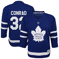 Owen Conrad Youth  Blue Toronto Maple Leafs Home Replica Custom Jersey