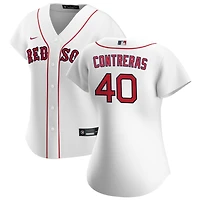 Willson Contreras Women's Nike White Boston Red Sox Home Replica Custom Jersey