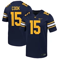 Kaden Cook Men's Nike Navy Cal Bears NIL Pick-A-Player Football Game Jersey