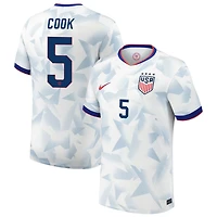 Alana Cook Men's Nike  White USWNT 2025 Home Pick-A-Player Replica Jersey