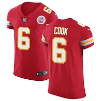 Bryan Cook Men's Nike Red Kansas City Chiefs Vapor Untouchable Custom Elite Jersey