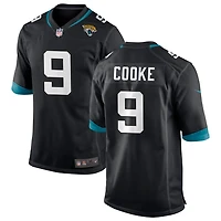 Logan Cooke Men's Nike Black Jacksonville Jaguars Custom Game Jersey