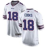 Brandin Cooks Men's Nike White Buffalo Bills Custom Game Jersey