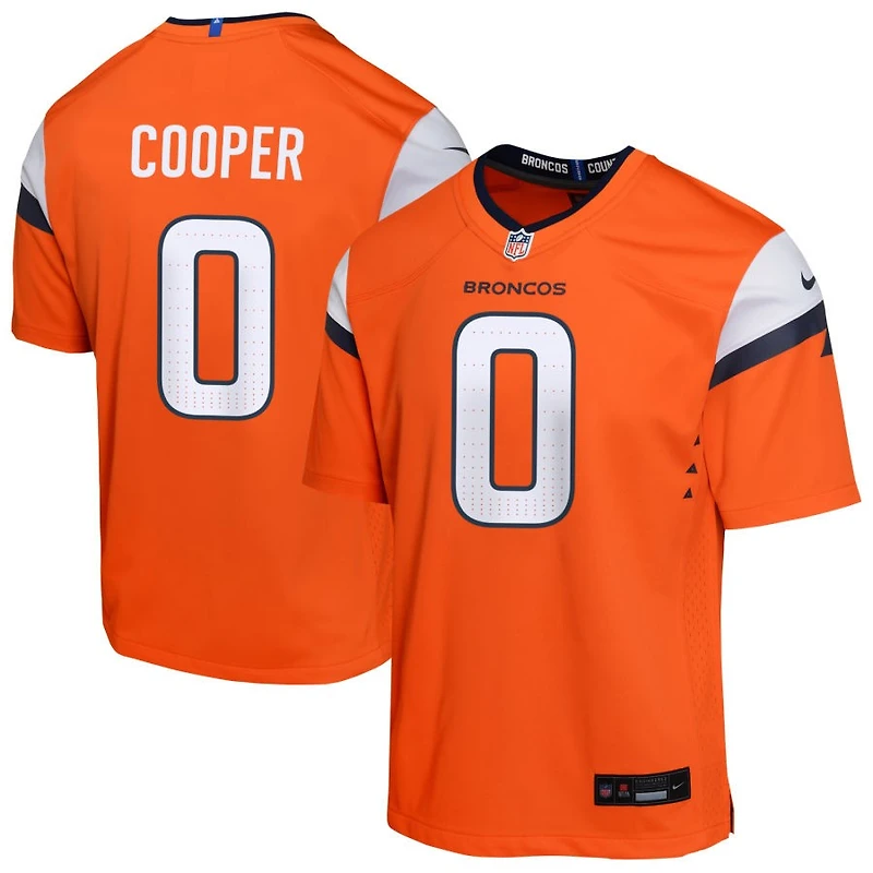 Jonathon Cooper Youth Nike  Orange Denver Broncos Mile High Collection Custom Game Jersey