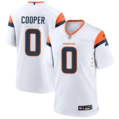 Jonathon Cooper Men's Nike White Denver Broncos Mile High Collection Custom Game Jersey