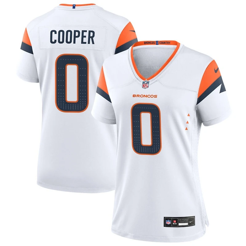 Jonathon Cooper Women's Nike White Denver Broncos Mile High Collection Custom Game Jersey