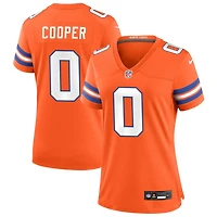 Jonathon Cooper Women's Nike Orange Denver Broncos Mile High Collection 1977 Throwback Custom Game Jersey