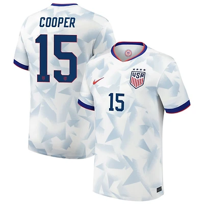 Michelle Cooper Men's Nike White USWNT 2025 Home Pick-A-Player Replica Jersey