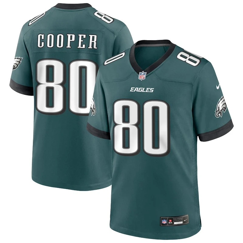 Darius Cooper Men's Nike Midnight Green Philadelphia Eagles Custom Game Jersey