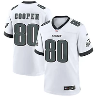 Darius Cooper Men's Nike White Philadelphia Eagles Custom Game Jersey